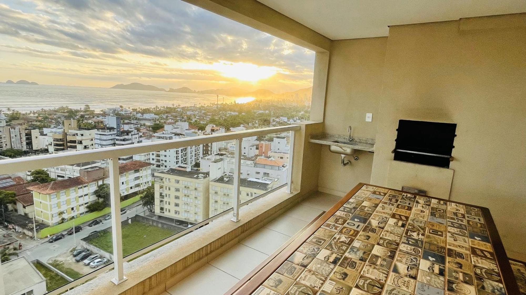 Enseada - Vista Espetacular, Churrasqueira E Lazer Guarujá Buitenkant foto